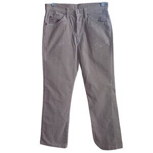 32x31 Vintage 80's Men's Levi's 517 Bootcut Corduroy Jeans Tan Made In USA